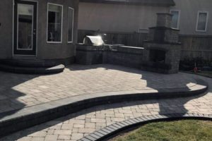 backyard stonework